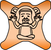 animal series of Mr sato old man sticker #4709131