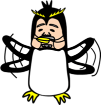 animal series of Mr sato old man sticker #4709133