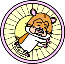 animal series of Mr sato old man sticker #4709148