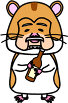 animal series of Mr sato old man sticker #4709149