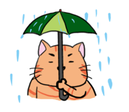 tiger cat sweet sticker #4709221