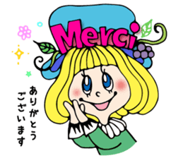 MERCI LUCIE sticker #4710103