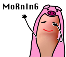 Finger Couple (Eng) sticker #4710152