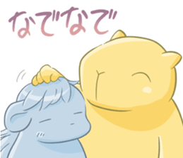 A Capybara and A Porcupine sticker #4710352