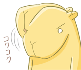 A Capybara and A Porcupine sticker #4710358