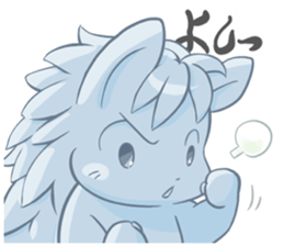 A Capybara and A Porcupine sticker #4710378