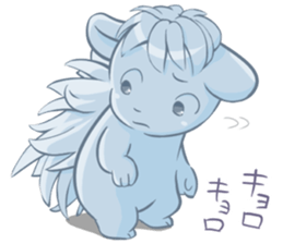 A Capybara and A Porcupine sticker #4710379