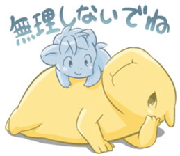 A Capybara and A Porcupine sticker #4710382