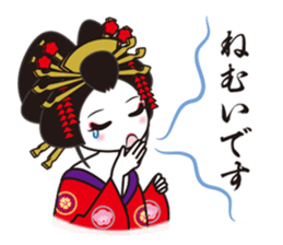 THE Oiran sticker #4710858
