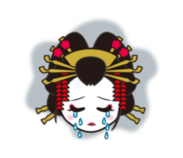 THE Oiran sticker #4710867