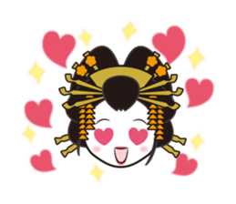 THE Oiran sticker #4710871