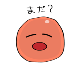 Parent-child Toro salmon and salmon roe sticker #4710966