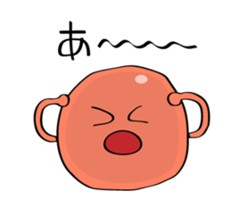 Parent-child Toro salmon and salmon roe sticker #4710967