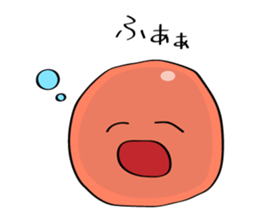 Parent-child Toro salmon and salmon roe sticker #4710990