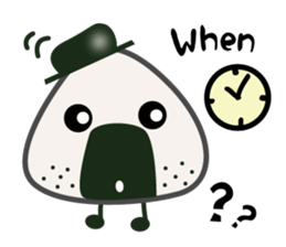 Onigiri A-Jei sticker #4711237