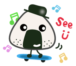 Onigiri A-Jei sticker #4711263