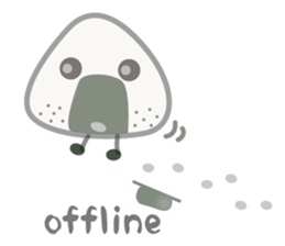 Onigiri A-Jei sticker #4711268