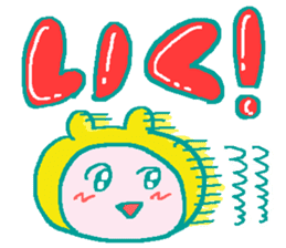 Hitokoto chan sticker #4711586