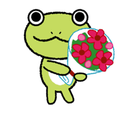 Frog&Goldfish 1 sticker #4711717