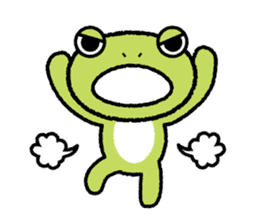 Frog&Goldfish 1 sticker #4711721