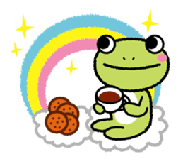 Frog&Goldfish 1 sticker #4711727