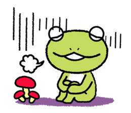 Frog&Goldfish 1 sticker #4711730