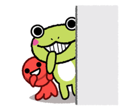 Frog&Goldfish 1 sticker #4711734