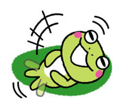 Frog&Goldfish 1 sticker #4711736