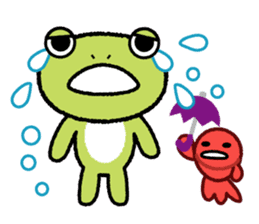 Frog&Goldfish 1 sticker #4711738