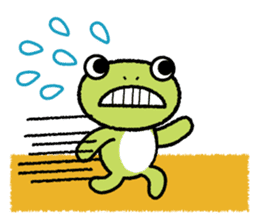 Frog&Goldfish 1 sticker #4711751