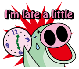 Pig snake sticker #4711919