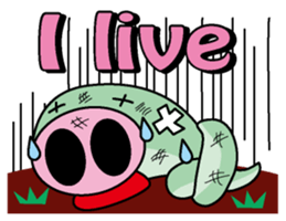 Pig snake sticker #4711920