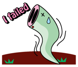 Pig snake sticker #4711930