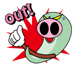Pig snake sticker #4711932