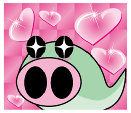 Pig snake sticker #4711934