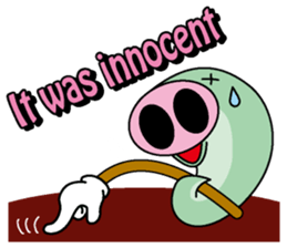 Pig snake sticker #4711944