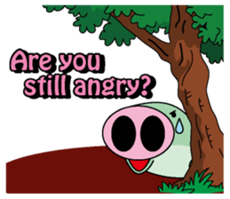 Pig snake sticker #4711946