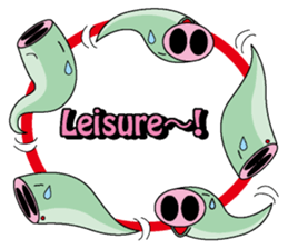 Pig snake sticker #4711947