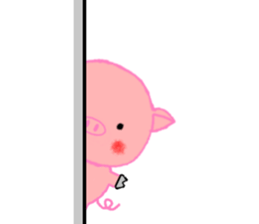 Agoo and Friends of pig sticker #4712795