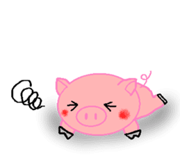 Agoo and Friends of pig sticker #4712818