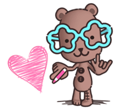 Vanyui Teddy Bear sticker #4713129