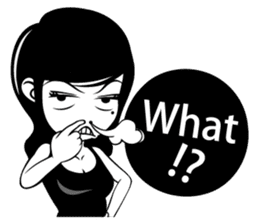 Girl friend"part1" sticker #4713605