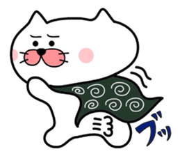 Furoshiki nyanko Matsukichi 4 sticker #4713745