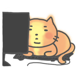 A Lazy Cat (Chinese Ver.) sticker #4713836