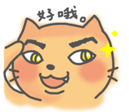 A Lazy Cat (Chinese Ver.) sticker #4713838