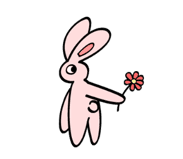 japanese kawaii rabbit sticker sticker #4713993