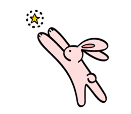 japanese kawaii rabbit sticker sticker #4713994