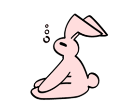 japanese kawaii rabbit sticker sticker #4713995