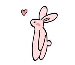 japanese kawaii rabbit sticker sticker #4713997