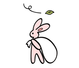 japanese kawaii rabbit sticker sticker #4714002